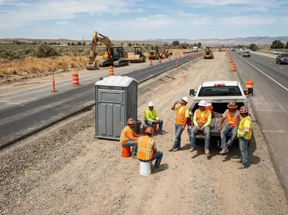 highway-road-construction-crew-007 — frequently asked questions, Porta Potty and Restroom Rentals in Mountain Park, GA